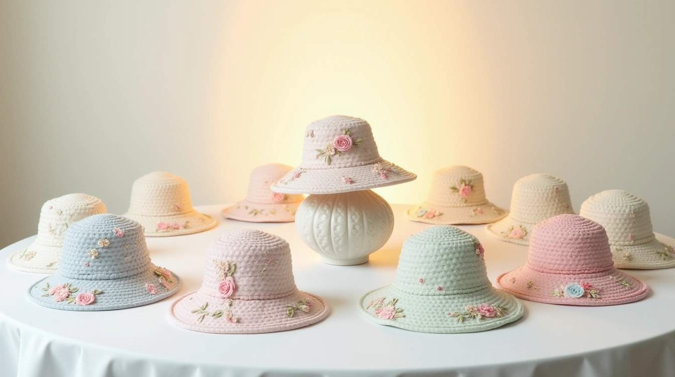 Quelles options de personnalisation pour 10 000 bonnets brodés ?